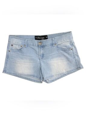 Seduction by Sm Stretch Light Wash Denim Shorts Size M